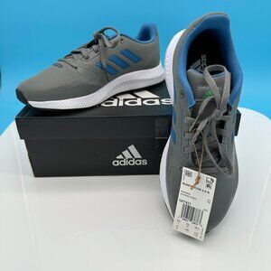 adidas Kids Unisex RunFalcon 2.0 Running Sneaker Shoe, Size‎ 6K, Gray/Focus Blue
